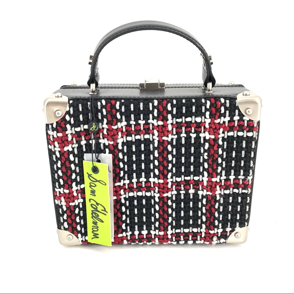 Sam Edelman Gracia Plaid Hardcase Crossbody Bag - Picture 10 of 12